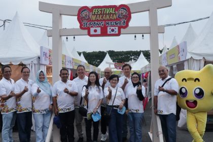 Festival makanan Korea dan Jepang hadir di Adira Festival 2023 di Kota Surabaya | Kredit Foto: Istimewa
