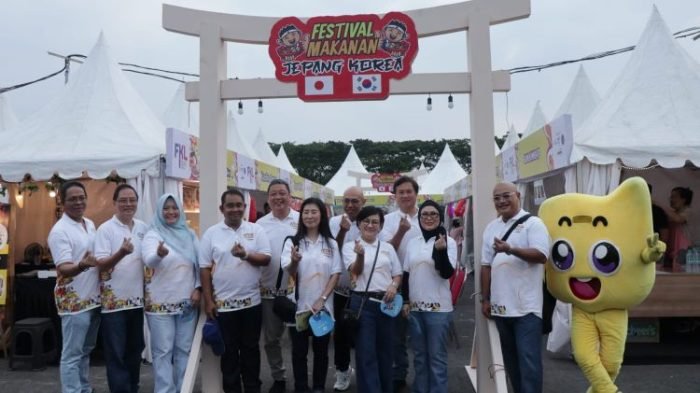 Festival makanan Korea dan Jepang hadir di Adira Festival 2023 di Kota Surabaya | Kredit Foto: Istimewa