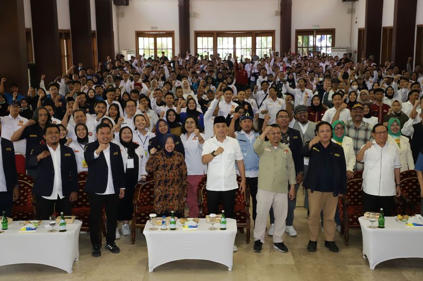 Konsolidasi Akbar Karang Taruna Surabaya di Gedung Balai Pemuda Surabaya, Minggu, 10 September 2023 | Kredit Foto: Istimewa