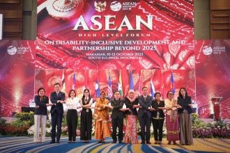 Pembukaan The ASEAN High Level Forum (AHLF) di Kota Makassar, Selasa (10/10/2023) | Kredit Foto: Humas Kemensos