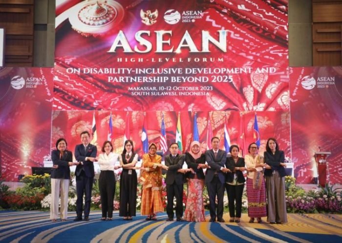 Pembukaan The ASEAN High Level Forum (AHLF) di Kota Makassar, Selasa (10/10/2023) | Kredit Foto: Humas Kemensos