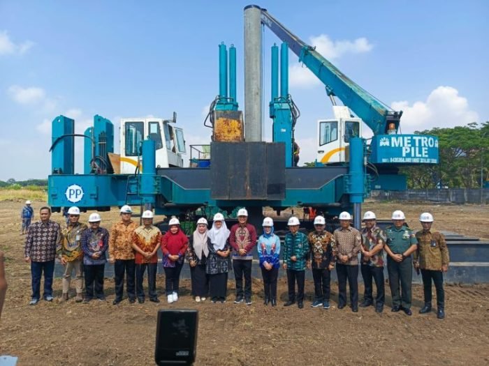 Ground Breaking pembangunan RSUD Surabaya Timur, Kamis (5/20/2023) | Kredit Foto: A1/Bicaraindonesia.id