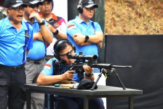 Pembukaan Kejuaraan Menembak Kasal Cup 2023, di Bhumi Marinir Cilandak Jakarta Selatan, Jumat (13/10/2023) | dok/foto: Dispenal