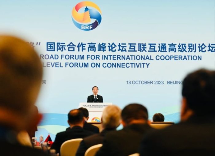 Presiden Joko Widodo saat menghadiri High Level Forum di Beijing, Rabu (18/10/2023) | dok/foto: BPMI Setpres