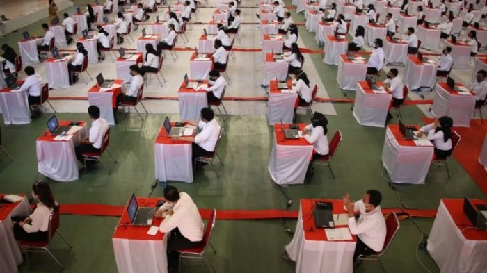 Ilustrasi: Proses seleksi ASN PPPK tenaga guru di tahun 2022 | dok/foto: Humas KemenpanRB