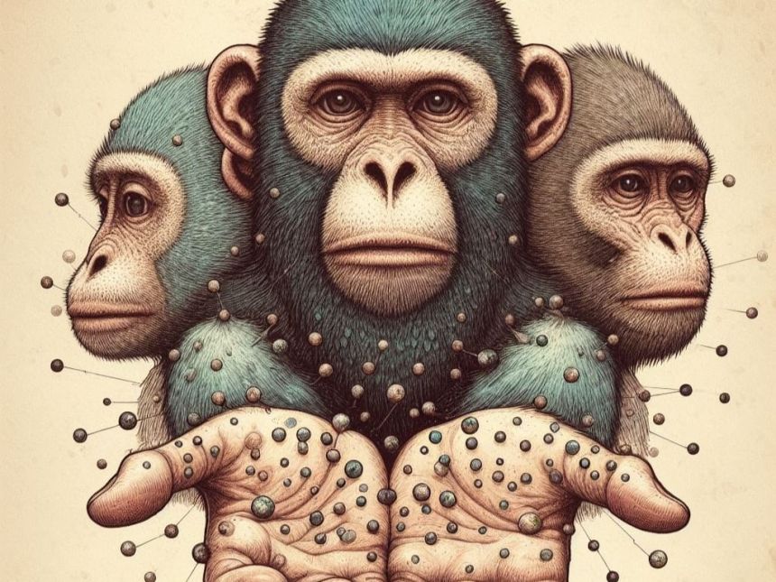 Ilustrasi penyakit Cacar Monyet atau Monkeypox | dok/foto: Bicaraindonesia.id