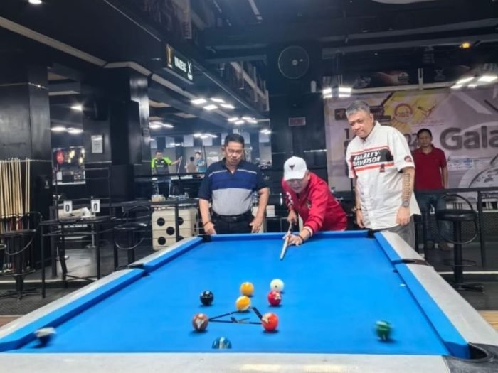 Pembukaan turnamen biliar 'Galaxy Open 2023' di Galaxy Pool & Karaoke, Jalan Pandegiling Nomor 262, Surabaya, Minggu (12/11/2023) | dok/foto: Istimewa