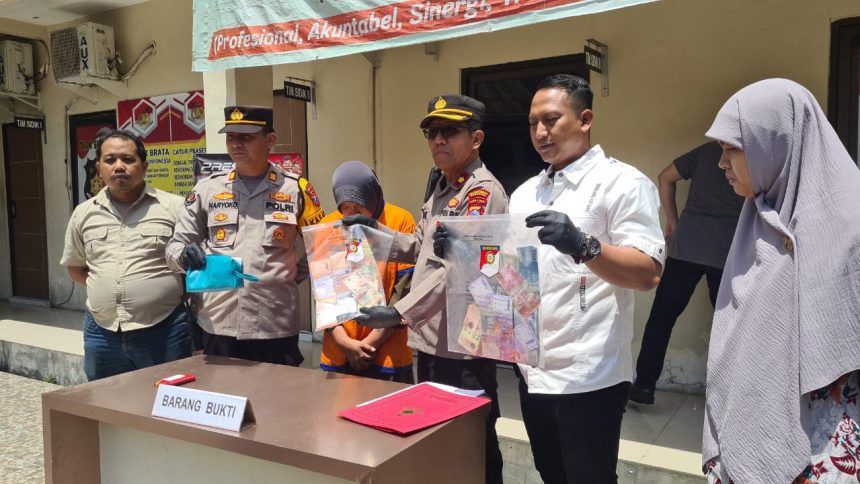 Konferensi pers ungkap kasus pencurian di wilayah Polsek Sukolilo, Polrestabes Surabaya | dok/foto: Jk/Bicaraindonesia.id