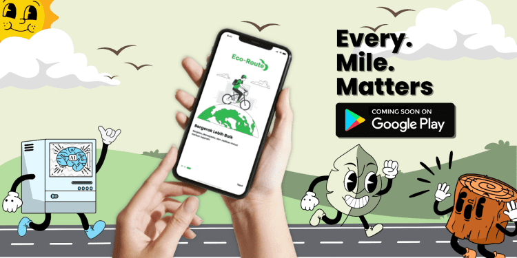 Flyer Aplikasi Eco-Route | source: um.ac.id
