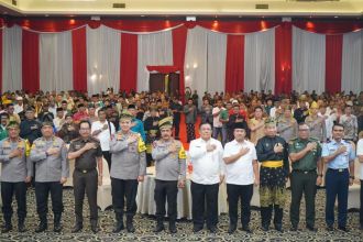 Silaturahmi kebangsaan Polri Presisi di Pekanbaru, Provinsi Riau, Rabu, 21 November 2023 | dok/foto: Humas Polri