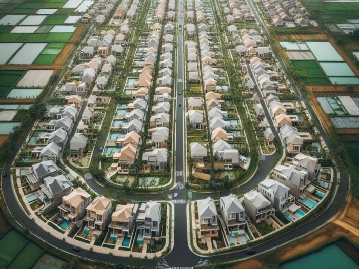 Ilustrasi perumahan bersubsidi | Kredit: Ai/BicaraIndonesia.id