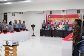 Pelatihan kehumasan yang digelar Kemenkumham Maluku | dok/foto: Istimewa