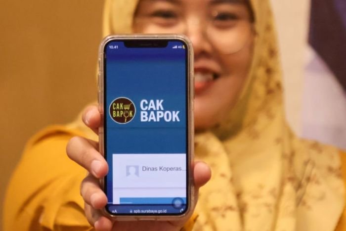 Aplikasi Cek Harga Kulak Bahan Pokok (CAK BAPOK) besutan Dinkopdag Kota Surabaya | dok/foto: Pemkot Surabaya
