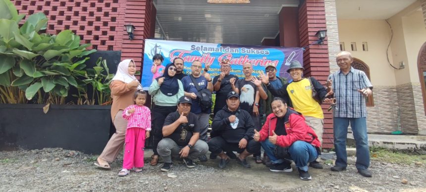 Family gathering komunitas Jurnalis Hukum di Villa Pacet, Mojokerto, Jawa Timur pada tanggal 14-15 Desember 2023 | dok/foto: Jk/Istimewa