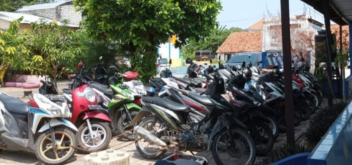 Barang bukti: Kendaraan bermotor kecelakaan lalu lintas | dok/foto: Ist/Syafi'i