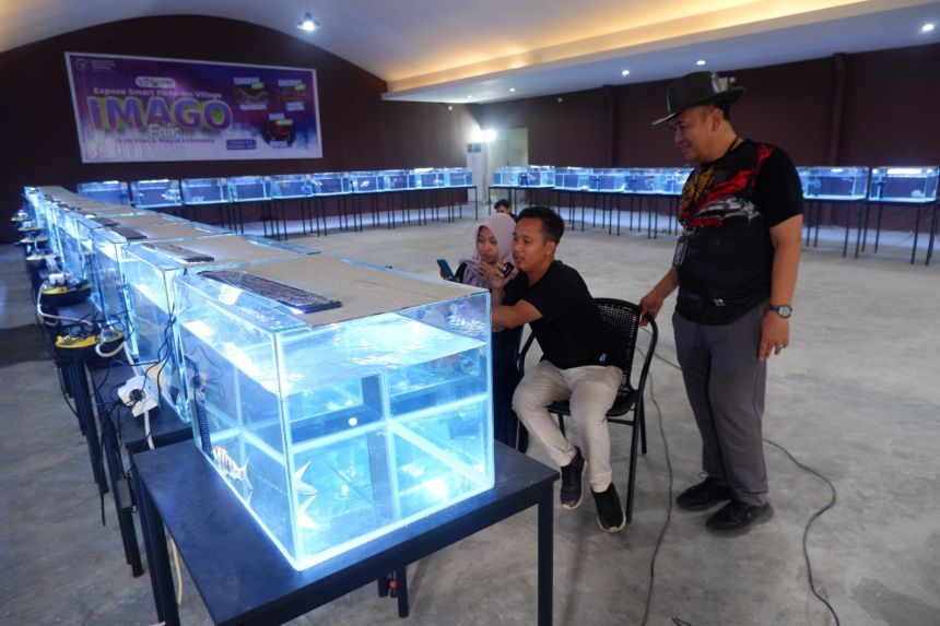 Rangkaian acara Ikan Hias dan Maggot (IMAGO) FAIR 2023 di Depok, Jawa Barat | Source: Humas BPPSDM