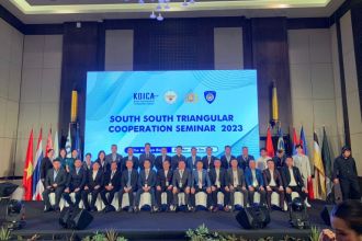 Seminar ‘The South-South Triangular Cooperation‘ yang digelar di Badung, Bali, Rabu (29/11/2023) | Source: Humas Polri