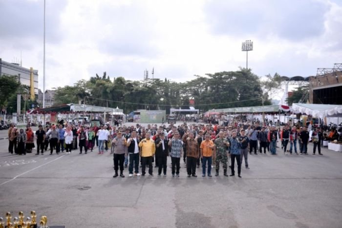 Pengukuhan Forum Komunikasi Kelompok Informasi Masyarakat (FK-KIM) Kota Samarinda, Sabtu (16/12/2023) | Source Foto: Kominfo Prov Kaltim