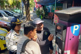 Ilustrasi: Parkir meter di Taman Bungkul Surabaya | Foto: A1/Bicaraindonesia.id