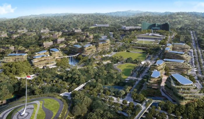 Ilustrasi: Desain 3D Ibu Kota Nusantara | Source: Yt/Ibu Kota Nusantara