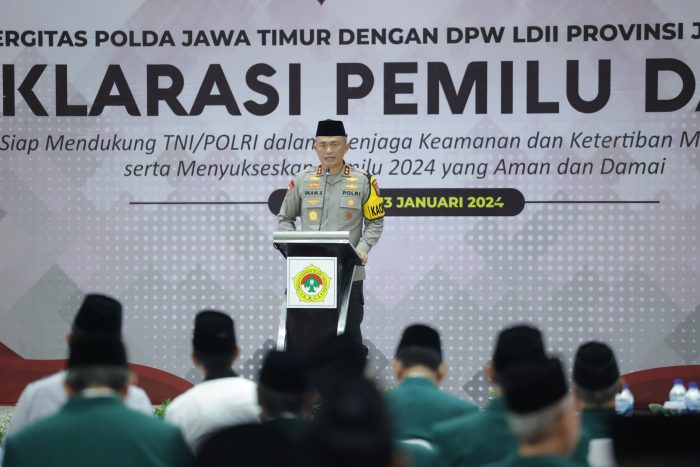 DPW LDII Gelar Deklarasi Pemilu Damai Bersama Polda Jatim – Bicara ...