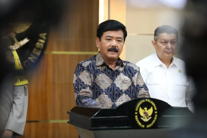 Menteri Koordinator Bidang Politik, Hukum, dan Keamanan Marsekal TNI (Purn) Hadi Tjahjanto