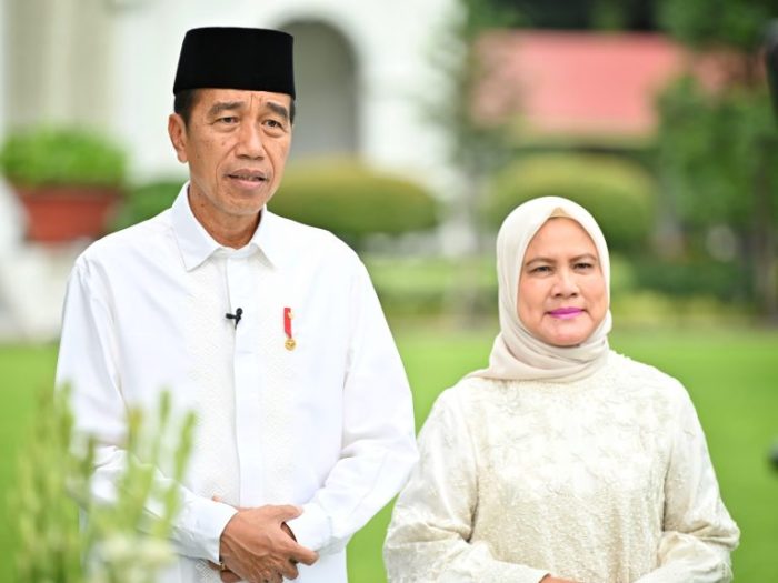Presiden RI Joko Widodo (Jokowi) dan Ibu Iriana Jokowi | dok/foto: BPMI Setpres
