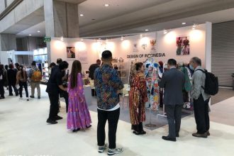 Stan Indonesia dalam Fashion World Tokyo 'Spring Edition' 2024 di Tokyo Big Sight, Jepang | dok/foto: KBRI Tokyo