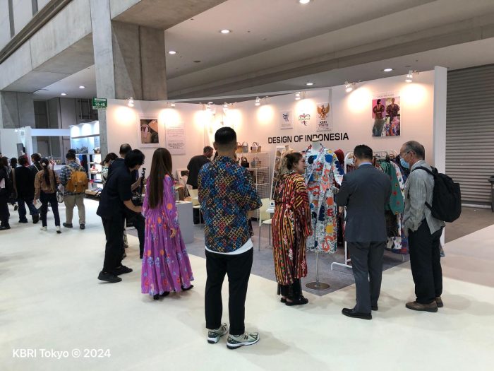 Stan Indonesia dalam Fashion World Tokyo 'Spring Edition' 2024 di Tokyo Big Sight, Jepang | dok/foto: KBRI Tokyo