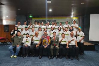 Pelantikan Pengprov Perbasasi Jawa Timur, oleh Ketua Umum PB Perbasasi Andika MY Monoarfa di Kota Surabaya, Kamis (9/5/2024) | dok/foto: Istimewa