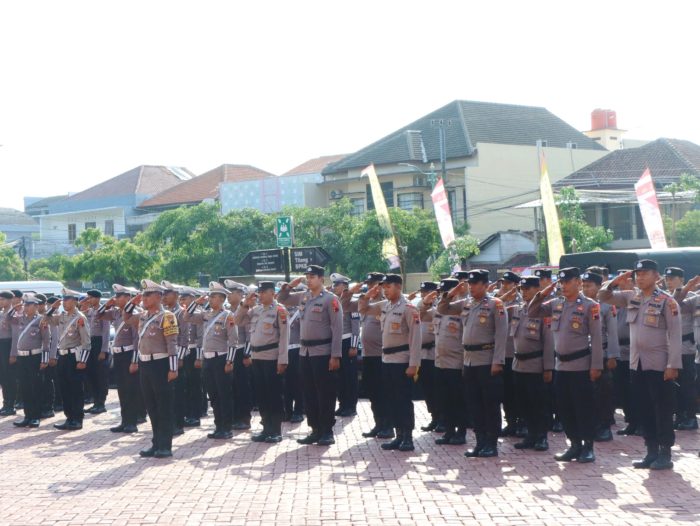 Ilustrasi: Polres Jepara melaksanakan apel gelar pasukan di lapangan Apel Mapolres Jepara, Jumat (22/12/2023) | dok/foto: Polri