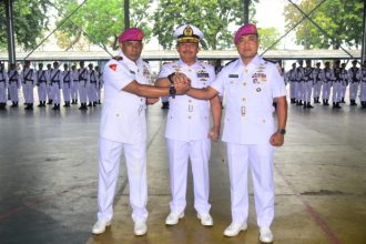 Upacara Sertijab Komandan Satuan Marinir (Dansatmar) Koarmada II di Indoor Sport Koarmada II, Ujung Surabaya, Senin (24/6/2024) | Foto: Dispen Koarmada II