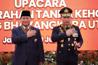 Menteri Pertahanan RI Prabowo Subianto dan Kapolri Jenderal Pol Listyo Sigit Prabowo | Foto: Polri