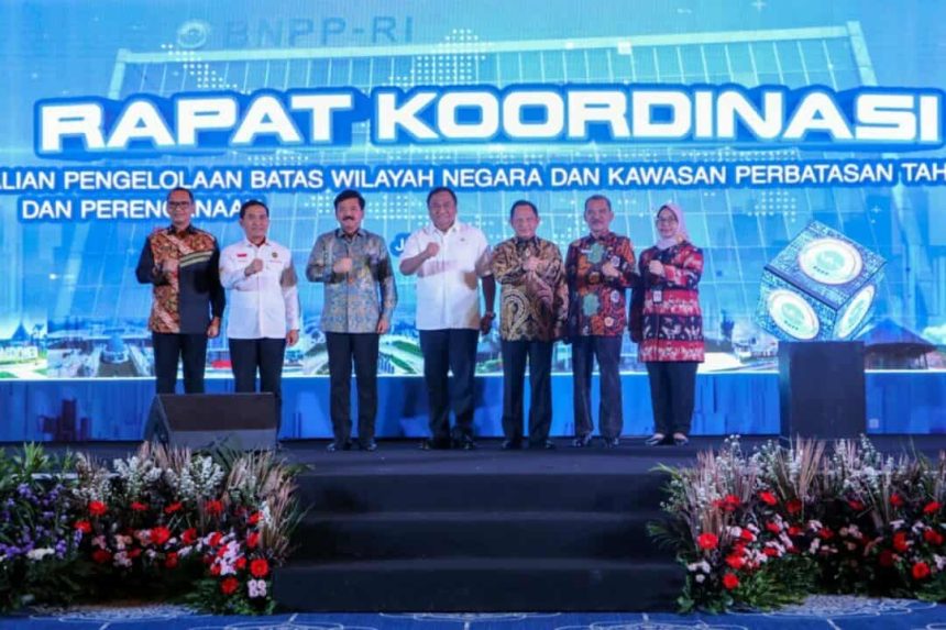 Rapat Koordinasi Pengendalian Badan Nasional Pengelola Perbatasan (BNPP) di Jakarta, Kamis (6/6/2024) | dok/foto: Hum/Polhukam