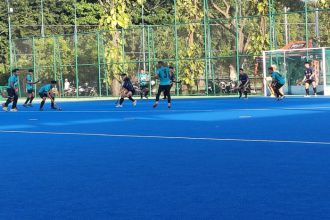 Kompetisi hockey memperebutkan Piala Wali Kota Surabaya | dok/foto: Istimewa