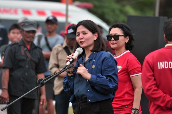Wakil Ketua Umum Persatuan Sepak Bola Indonesia (PSSI), Ratu Tisha Destria.