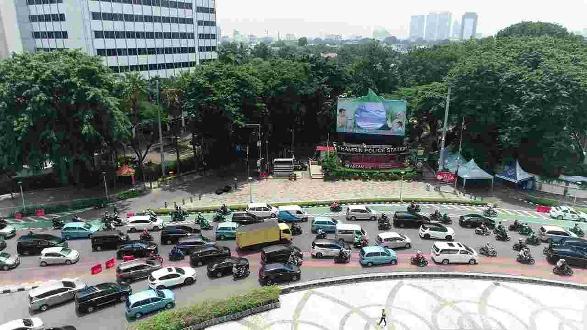 Ilustrasi Jalan M.H Thamrin, Jakarta Pusat | Foto: dok. Pemprov DKI Jakarta
