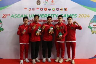 Atlet mahasiswa Ubaya di ASEAN University Games 2024 | Foto: Istimewa