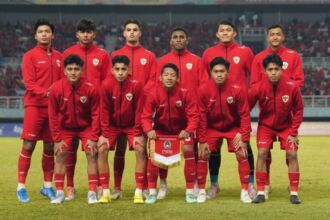 Dalam pertandingan melawan Timnas Malaysia U-19, pemain Timnas Indonesia U-19 menunjukkan kerja keras dari awal hingga akhir | Foto: dok. pssi.org