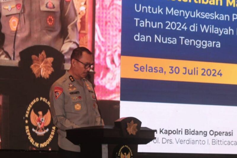 Asisten Operasi Asisten Operasi (Asops) Kapolri Irjen Polisi Verdianto I Bitticaca | Foto: dok. Polri