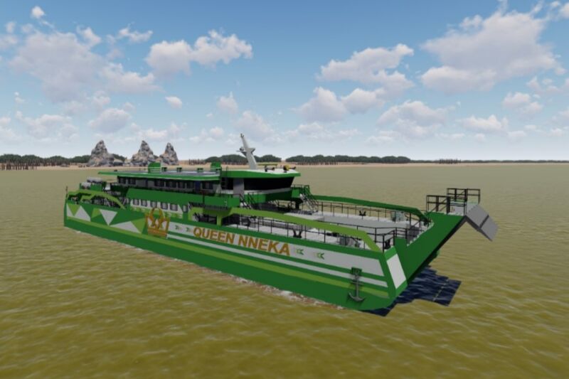Desain Kapal MV Queen Nneka Tim Nawasena ITS | Foto: Humas ITS