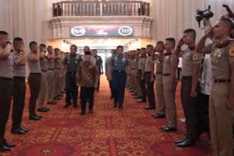 Acara pembekalan kepada Calon Perwira Remaja TNI-Polri 2024 di Balai Sudirman Jakarta, Tebet, Jakarta Selatan, Kamis (11/7/2024) | SC: YT/BPMI Setwapres