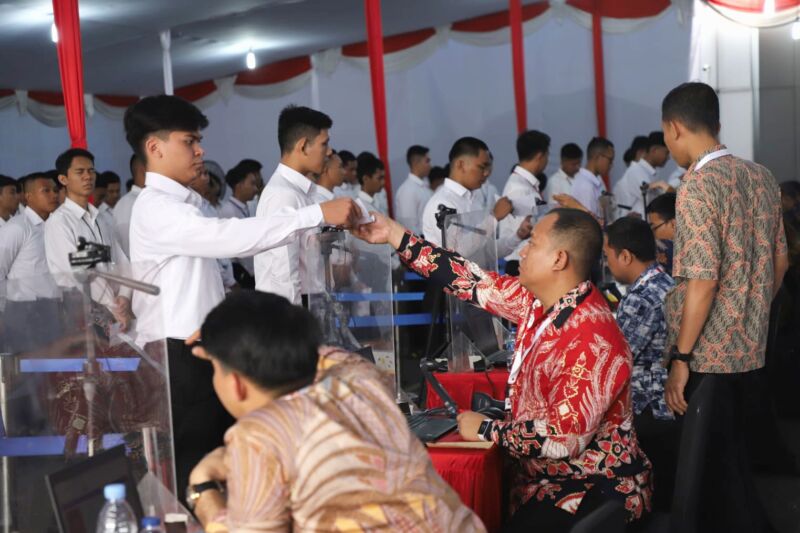 Kick Off Seleksi Sekolah Kedinasan Tahun 2024 di Kantor Badan Kepegawaian Negara (BKN) Pusat, Jakarta, Kamis (18/07/2024) | Foto: Hum/Kemenpan RB