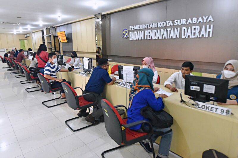 Kantor Badan Pendapatan Daerah (Bapenda) Kota Surabaya | Foto: dok. Pemkot Surabaya