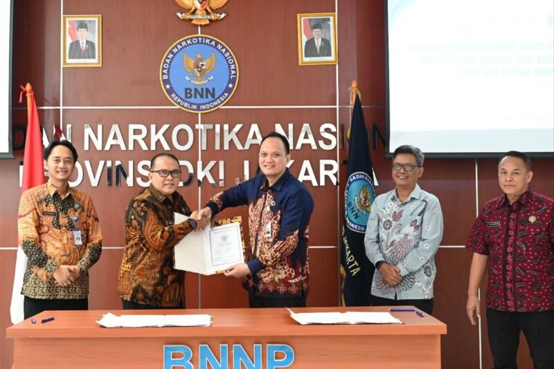 Serah Terima Barang Rampasan Negara dilakukan melalui mekanisme Penetapan Status Penggunaan (PSP) dan Hibah | Foto: dok. KPK