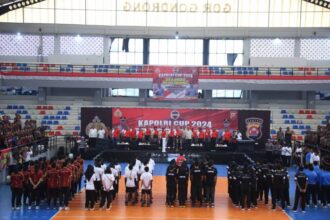 Pembukaan Kapolri Cup di GOR Gondrong, Kota Tangerang, Banten, Rabu (21/8/2024) | Foto: Pemkot Tangerang