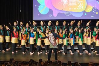 PCU Choir saat berlaga di ajang 8th Singapore International Choral Festival 2024 | Foto: dok. Humas-PCU