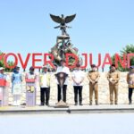 Acara peresmian berlangsung di Taman Flyover Djuanda, Kabupaten Sidoarjo, Jawa Timur, Jumat, 6 September 2024 | Foto: BPMI Setpres