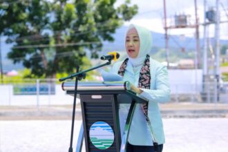 Plt Kepala BMKG Dwikorita Karnawati saat membuka Sekolah Lapang Cuaca Nelayan (SLCN) di Kota Bitung, Sulawesi Utara, Kamis (29/8/2024) | Foto: dok. BMKG