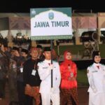 Pembukaan MTQ diawali dengan defile kafilah yang mengenakan baju adat provinsi masing-masing | Foto: dok. Kemenag